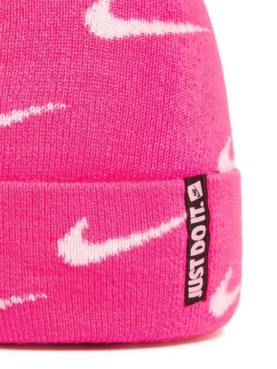 Nike Σετ Σκουφάκι με Γάντια Πλεκτό Φούξια Nike Σετ Σκουφάκι με Γάντια Πλεκτό Φούξια