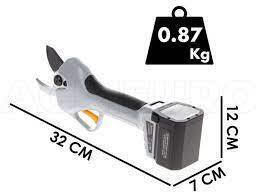 Volpi KV390 Ψαλίδι Κλαδέματος Brushless 21.6V με 2 Μπαταρίες & Μέγιστη Διάμετρο Κοπής 40mm σε Βαλιτσάκι Μεταφοράς
