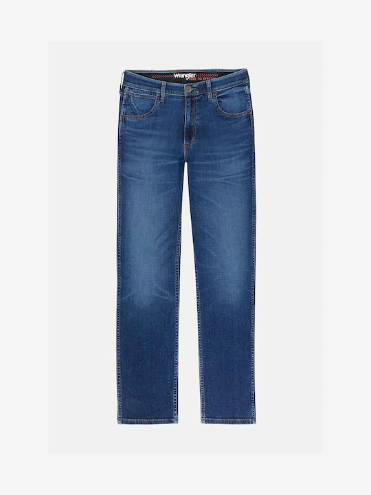 Greensboro Rodeo Bull Men's Jeans Pants with Regular Straight Fit Blue