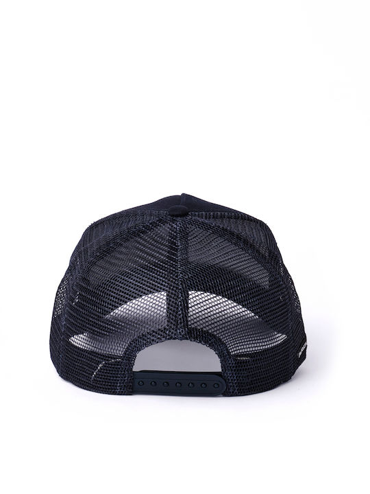 231.EU01.07 Men's Trucker Cap Navy Blue