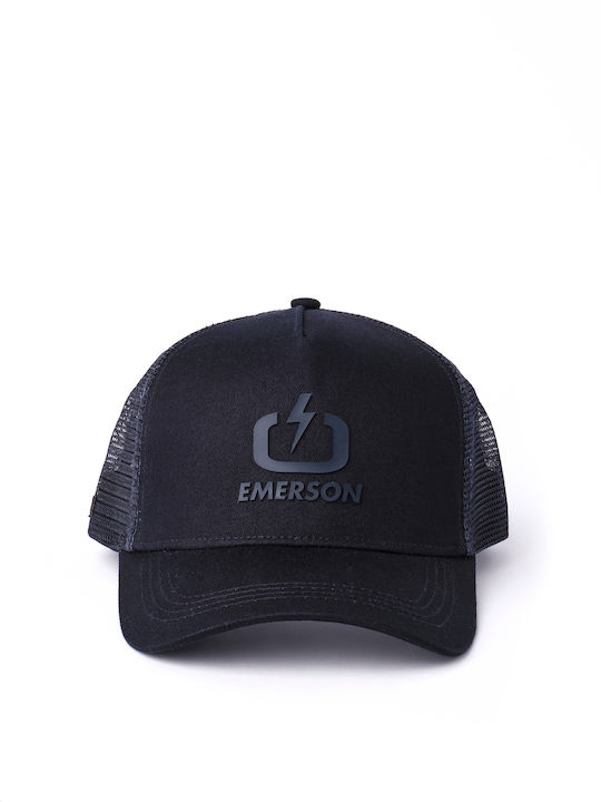 231.EU01.07 Men's Trucker Cap Navy Blue