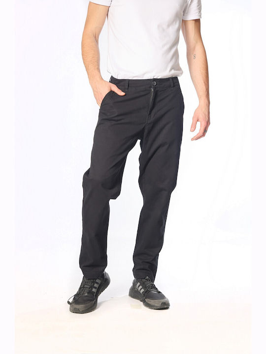 Paco & Co Herrenhose Chino Schwarz