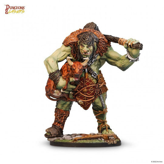 Archon Studio Dungeons & Lasers Yahazzal The Hungry Troll Figures