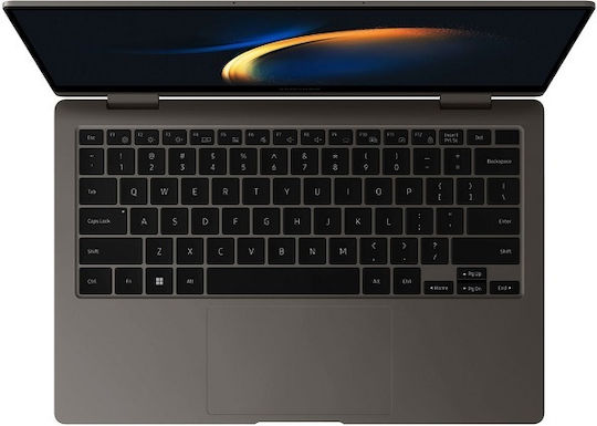 Samsung Galaxy Book3 Pro 360 13.3" OLED (i7-1360P/16GB/512GB SSD/W11 Home) Графит Без писалка (US Клавиатура)
