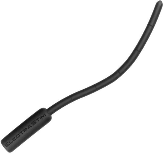 Electrastim Silicone Noir für Elektrostimulation Elektro-Sex Urethal Sound 7mm in Schwarz Farbe