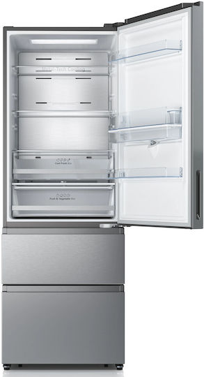 Hisense 493лт В200xШ70.4xД69.4см. Inox RT641N4WIE1