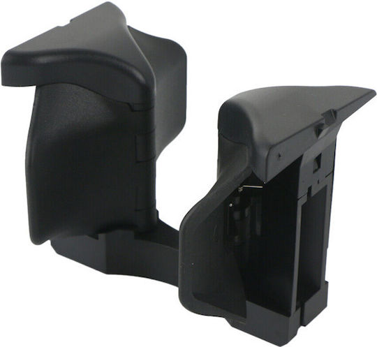 Carner Car Cup Holder 2 Positions for Console Mercedes-Benz C-Class W204 2007-2014 / E-Class C207 & W212 2009-2017 / GLK-Class X204 in Black Color