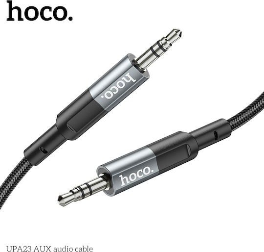 Hoco 3.5mm Male To 3.5mm Male Audio Cable Black 1m UPA23