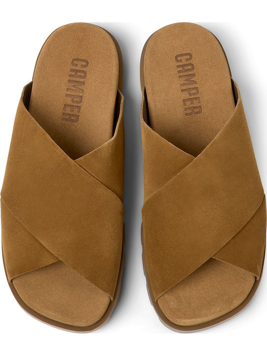 Brutus Leder Herrensandalen in Braun Farbe