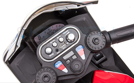 Motocicletă pentru copii Licențiat Electrică 12 volți Roșu
