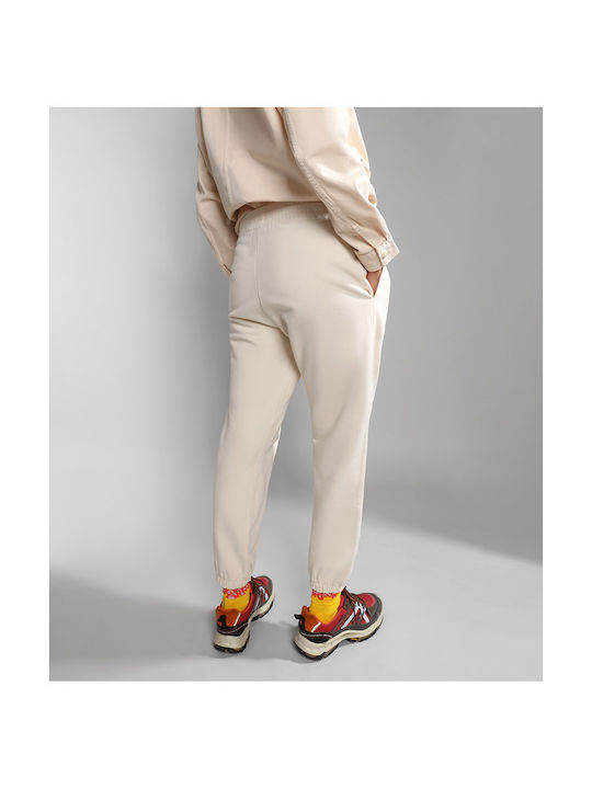 Napapijri M-Morgex W 2 Damen-Sweatpants Jogger Beige NP0A4HMY-NS5