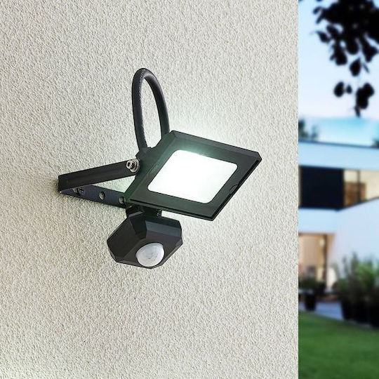 Lightex Rezistent la apă Proiector LED 20W Alb Rece 6500K cu Senzor de Mișcare IP65