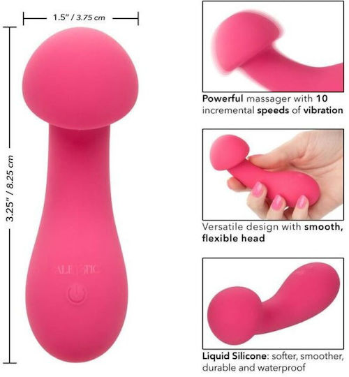 Calexotics Pixies Exciter Mini Διπλός Δονητής 8.3cm Pink