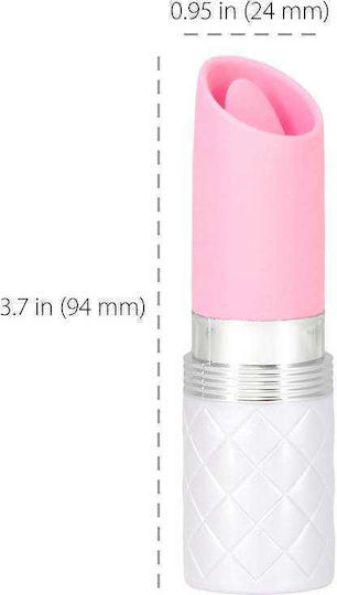 BMS Factory Lusty Luxurious Flickering Massager Mini Δονητής Μασάζ 9.4cm Pink