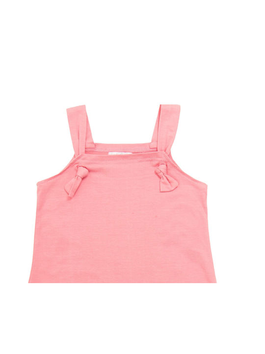 Funky Kids Dress Sleeveless Pink