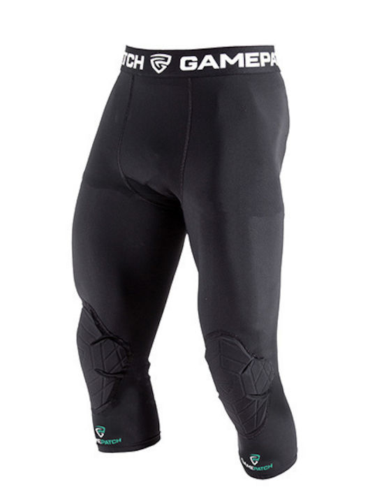 GamePatch Ανδρικό Αθλητικό Κολάν Compression Capri Μαύρο