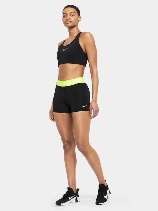 Dri-Fit Pro W3 Alergare Colanti de femei Colanti-scurti Black / Volt