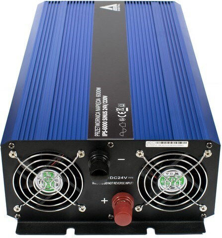 Azo Digital IPS-6000S Inverter Αυτοκινήτου 6000W για Μετατροπή 24V DC σε 230V AC