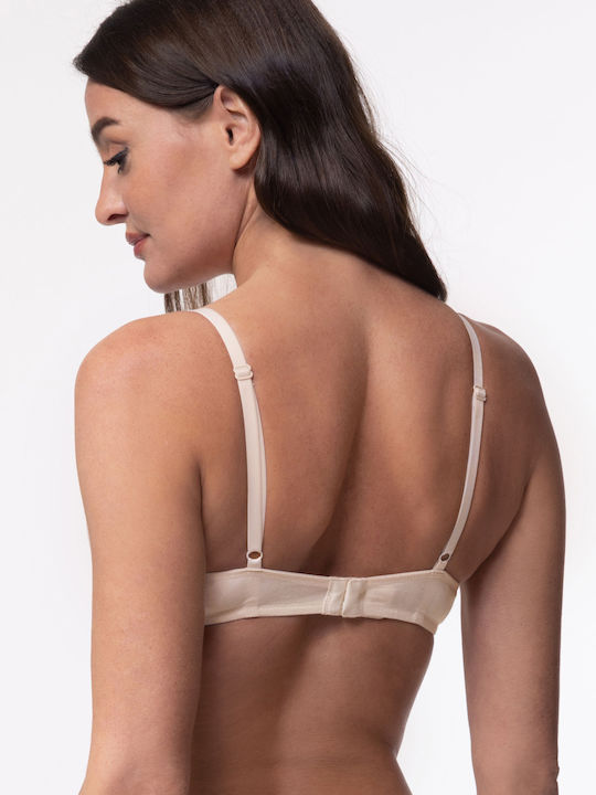 Ivory/Beige Sutien cu Baloane 2Pack