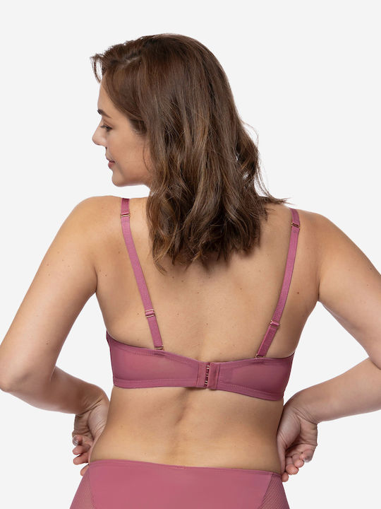 Dorina Bra with Light Padding Underwire Pink