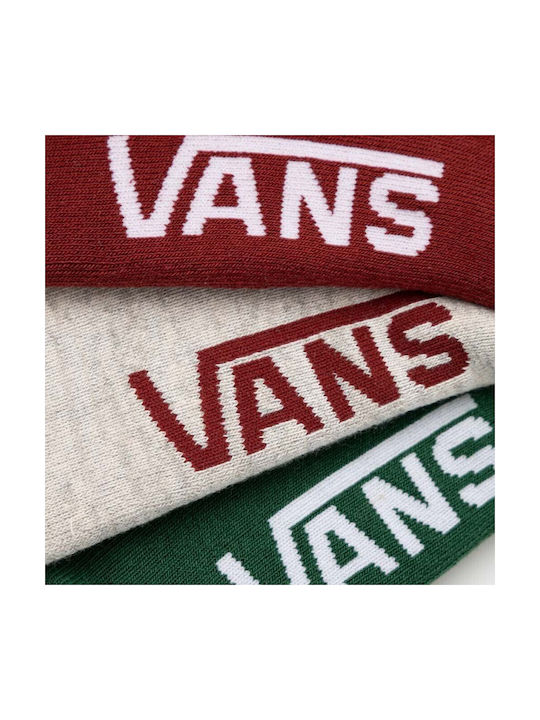 Vans Bărbați Șosete Uni Multicolor 3Pachet