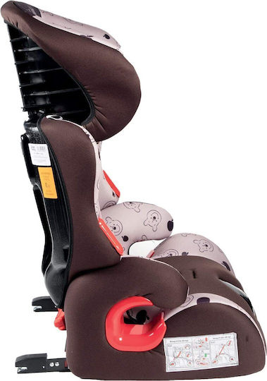 Colzani Winnie Καθισματάκι Αυτοκινήτου με Isofix Γκρι 9-36 kg