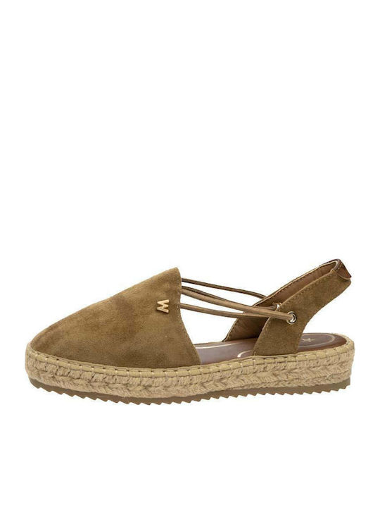 Rambla Suede Γυναικείες Εσπαντρίγιες σε Ταμπά Χρώμα