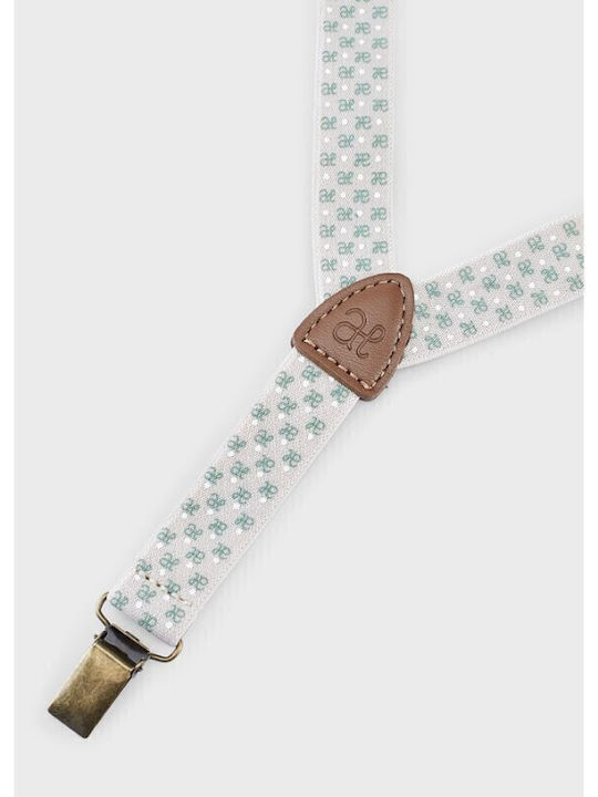 Abel & Lula Kids Suspenders with 3 Clips Beige