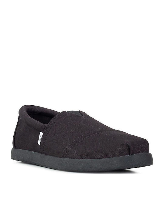 Alpagrata Men's Espadrilles in Black Color