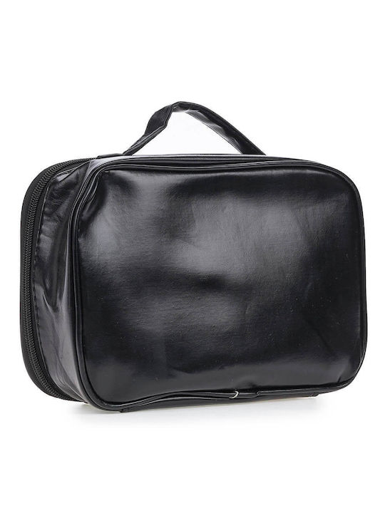 Verde Set Toiletry Bag Black with Transparency