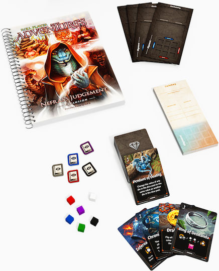 Разширение на играта Roll Player Adventures Nefras's Judgement за 1-4 играчи 14+ години (EN) Thunderworks Games