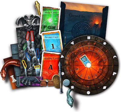 Kosmos Board Game Exit: The Game The Cursed Labyrinth for 1-4 Players 12+ Years 692860 (EN)