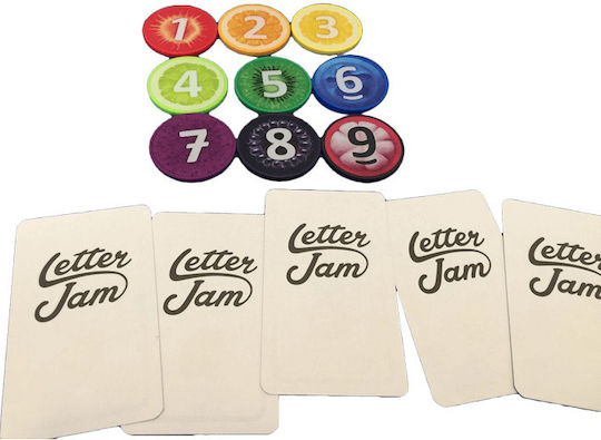 Board Game Letter Jam for 2-6 Players 10+ Years Old (EN) Czech Games Edition