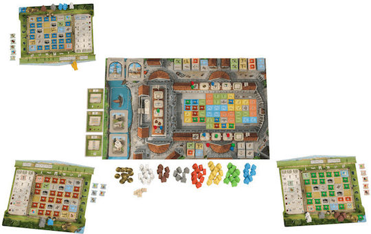 Board Game Forum Trajanum for 2-4 Players 12+ Years Old (EN) Huch