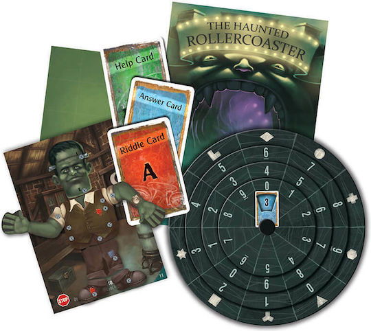 Board Game Exit The Haunted Roller Coaster for 1-4 Players 10+ Years Old (EN) Kosmos