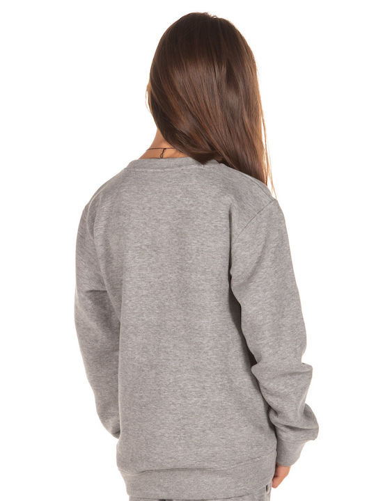 District75 Kids Sweatshirt Gray 219KGLS-629