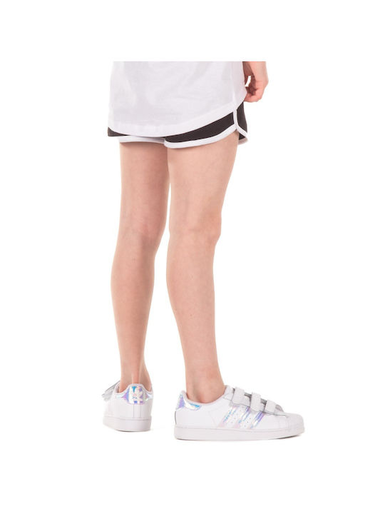 District75 Kinder Shorts/Bermudas aus Stoff Schwarz