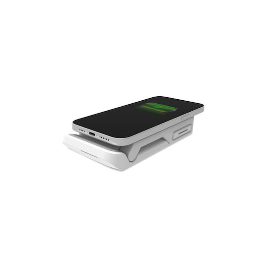 STM Ασύρματος Φορτιστής (Qi Pad) 15W Λευκός (ChargeTree GO)
