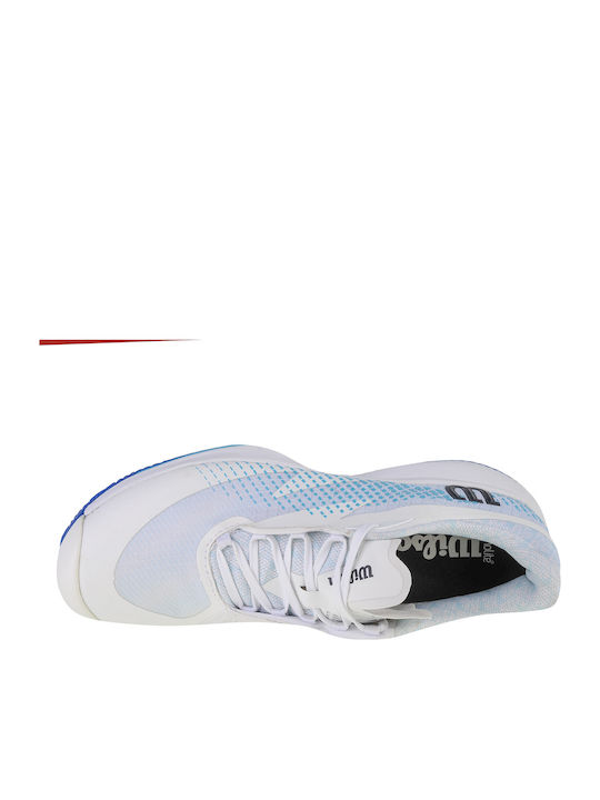 Wilson Kaos Swift 1.5 Tennisschuhe Tongelände Weiß