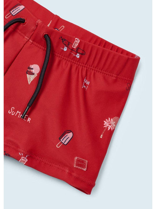 Mayoral Costum de baie pentru copii Pantaloni scurți de înot Roșu