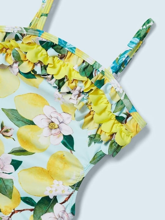 Mayoral Kids Swimwear One-Piece Yellow