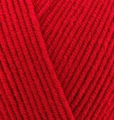 Alize Cotton Knitting Yarn Cotton Gold Hobby 56 Red 165m 50gr