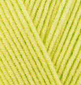 Alize Cotton Knitting Yarn Cotton Gold Hobby 668 Lime 165m 50gr