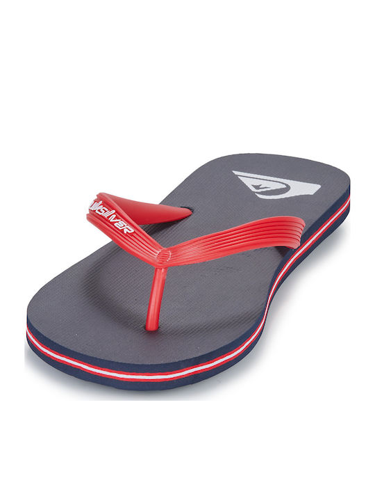 Molokai Men's Flip Flops Blue/Red