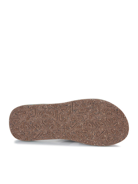 Carver Men's Flip Flops Brown