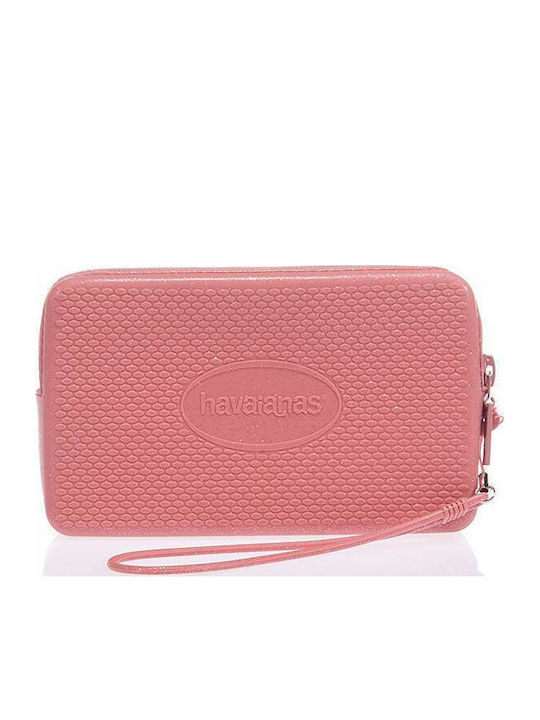 Havaianas Toiletry Bag in Pink color 17cm