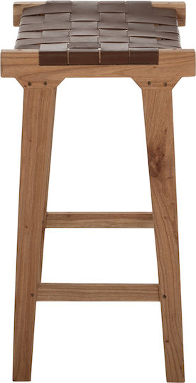 Hocker Bar Hölzernes Natural 40x35x65cm