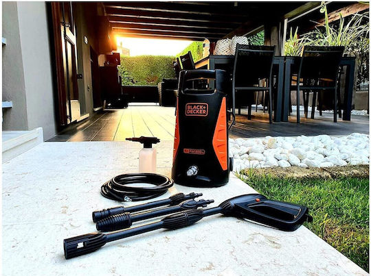 Black & Decker Mașină de spălat cu presiune Electricitate 1300W cu Presiune 100bar
