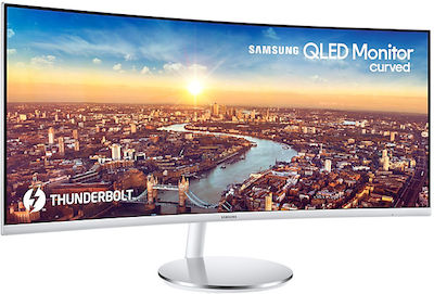 Samsung C34J791WTP Ultrawide VA Curbat Monitor 34" QHD 3440x1440 cu Timp de Răspuns 4ms GTG