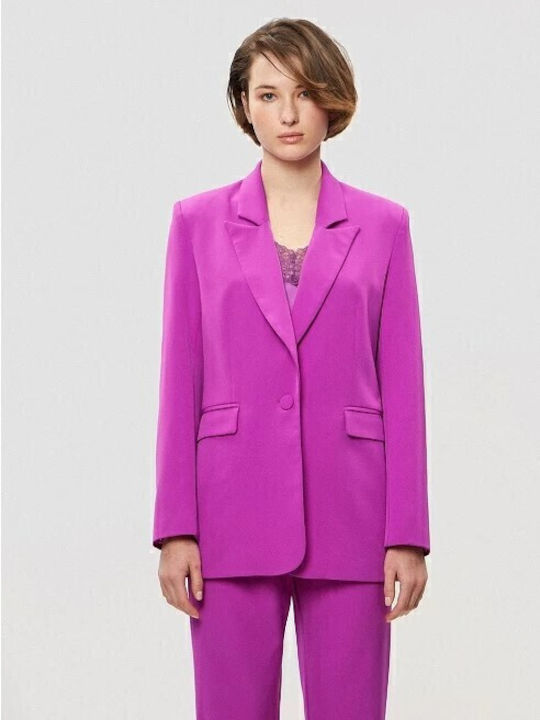 Desiree Blazer pentru femei Sacou Magenta